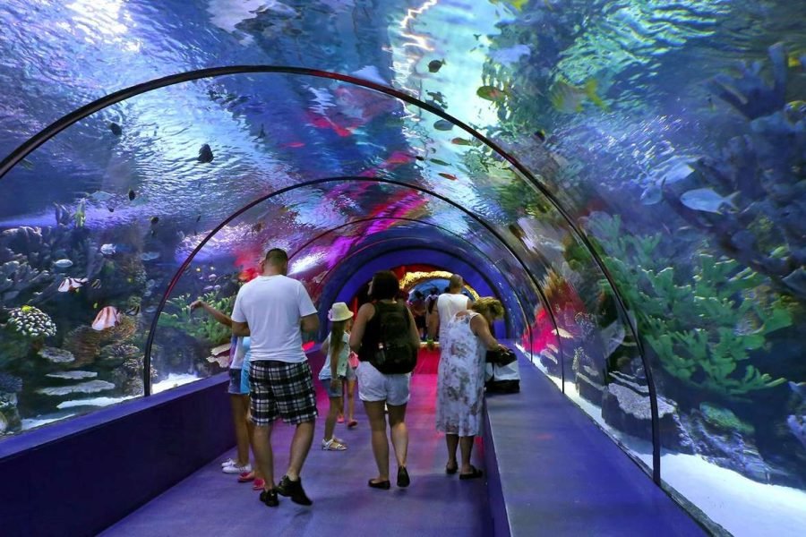 Tunnelaquarium in Antalya